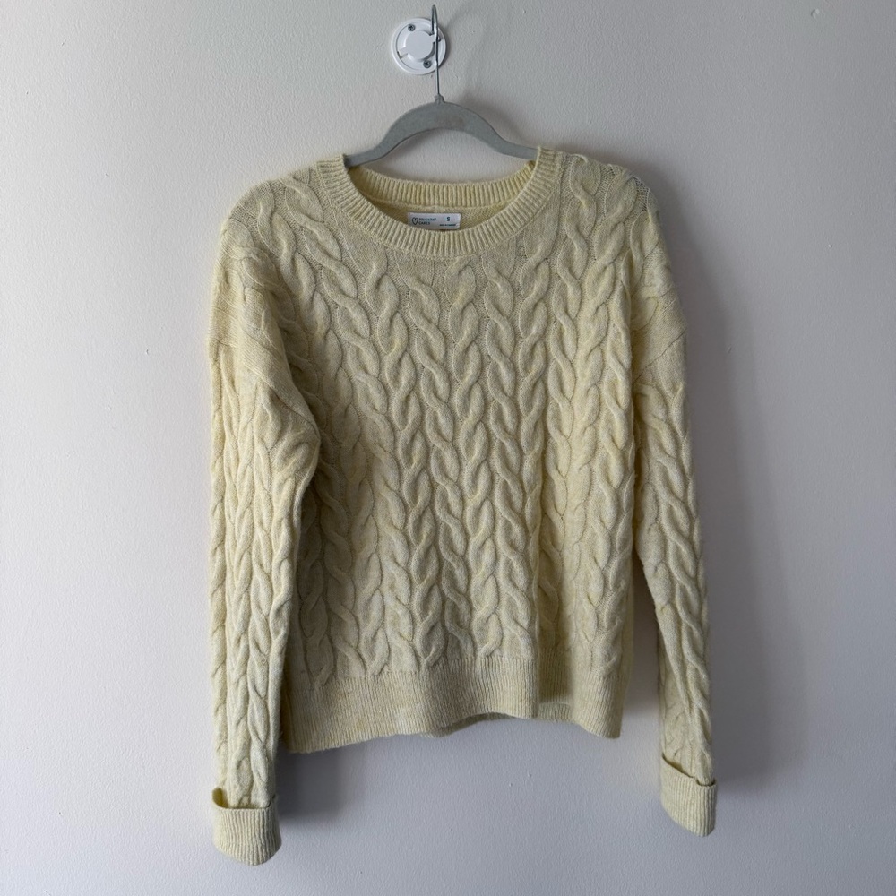 Primark Light Yellow Knit Sweater